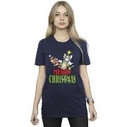 T-shirt Dessins Animés Merry Christmas Baubles