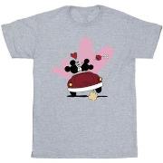 T-shirt Disney Mickey Mouse Car Print