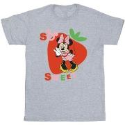 T-shirt Disney Minnie Mouse So Sweet Strawberry