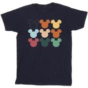 T-shirt Disney Mickey Mouse Heads Square