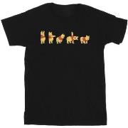 T-shirt enfant Disney Winnie The Pooh Stretching