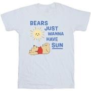 T-shirt enfant Disney Winnie The Pooh Bears Just Wanna Have Sun