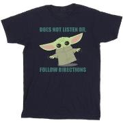 T-shirt Disney The Mandalorian Grogu Does Not Listen