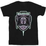 T-shirt Disney The Mandalorian Fierce Warrior