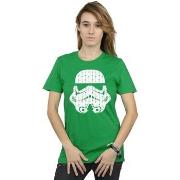 T-shirt Disney Christmas Stormtrooper Helmet