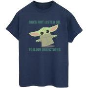 T-shirt Disney The Mandalorian Does Not Listen