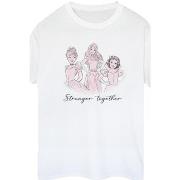 T-shirt Disney Princesses Stronger Together