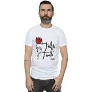 T-shirt Disney Tale As Old As Time Rose