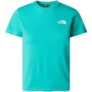 T-shirt enfant The North Face NF0A87T4 TEEN SS SIMPLE DOME TEE-PIN DOM...