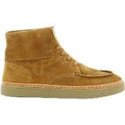 Baskets Kickers Stream, Sneakers Hautes Femme, camel