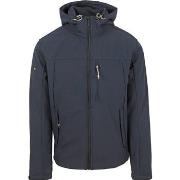 Veste Superdry Veste Soft Shell Marine