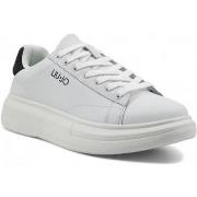 Chaussures Liu Jo Big 01 Sneaker Uomo White Black 7B4027-PX474