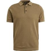 T-shirt Vanguard Knitted Poloshirt Marron