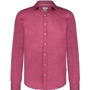 Chemise State Of Art Chemise De Lin Rouge Cerise