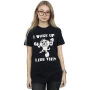 T-shirt Dessins Animés Taz I Woke Up Like This