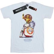 T-shirt Star Wars: The Rise Of Skywalker Droids Illustration