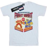T-shirt Marvel Fight Night Iron Man Vs Thanos