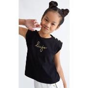 T-shirt enfant Liu Jo T-shirt avec logo et boutons