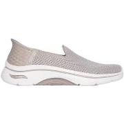 Baskets Skechers BASKETS DELARA SLIP-INS GO WALK ARCH FIT GRIS