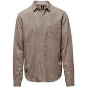 Chemise Bomboogie SM7880 T LITP-189 BISON