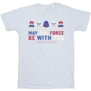 T-shirt Star Wars: A New Hope May The Force Ice Pops