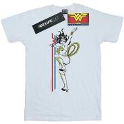 T-shirt Dc Comics Wonder Woman Retro Pose