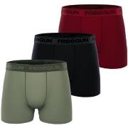 Boxers Freegun Lot de 3 boxers homme en coton Signature Pablo