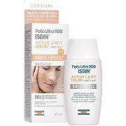 Protections solaires Isdin Fotoultra 100 Active Unify Color Spf 50+ Cr...