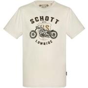 T-shirt Schott T-shirt coton col rond
