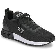 Baskets basses Emporio Armani EA7 BLK WHT LEGACY KNIT