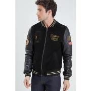 Veste Daytona ACADEMY BUFF SUEDE BLACK