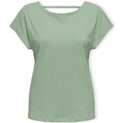 Blouses Only Top May Life S/S - Subtle Green