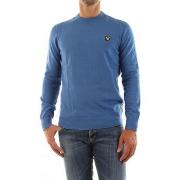 Pull Lyle &amp; Scott KN821V CREW NECK-W584 SPRING BLUE