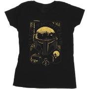 T-shirt Star Wars: The Book Of Boba Fett Galactic Outlaw Distress