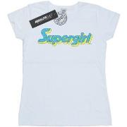 T-shirt Dc Comics Supergirl Crackle Logo