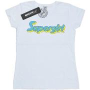 T-shirt Dc Comics Supergirl Text Logo