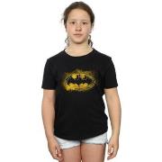 T-shirt enfant Dc Comics Batman Spray Logo