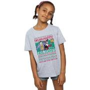 T-shirt enfant Dc Comics Ha Ha Happy Holidays