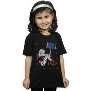 T-shirt enfant Dc Comics Harley Quinn Playing Card Suit