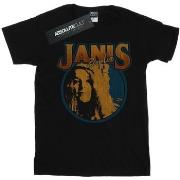 T-shirt enfant Janis Joplin Distressed Circle