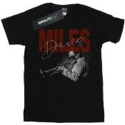 T-shirt Miles Davis Distressed Photo