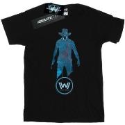 T-shirt Westworld Digital Man In Black