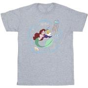 T-shirt Disney The Little Mermaid Reading A Book