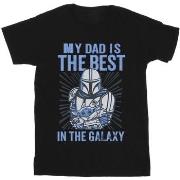 T-shirt Disney Mandalorian Best Dad