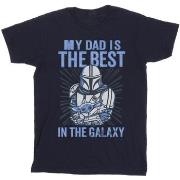 T-shirt Disney Mandalorian Best Dad