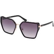 Lunettes de soleil Guess GU7871 Lunettes de soleil, Noir/Fumée, 59 mm