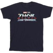 T-shirt Marvel Thor Love And Thunder Logo