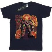 T-shirt enfant Marvel Avengers Infinity War Hulkbuster Blueprint