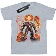 T-shirt enfant Marvel Avengers Infinity War Hulkbuster Blueprint