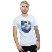 T-shirt Marvel Iron Man Distressed Head